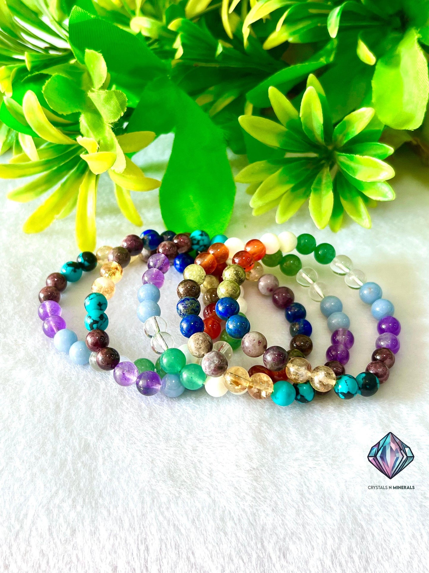 The Oracle Bracelet – 12 Sacred Stones of Insight - Garnet, Amethyst, Lapis, Citrine, Carnelian, Green Aventurine, Pink Tourmaline & More