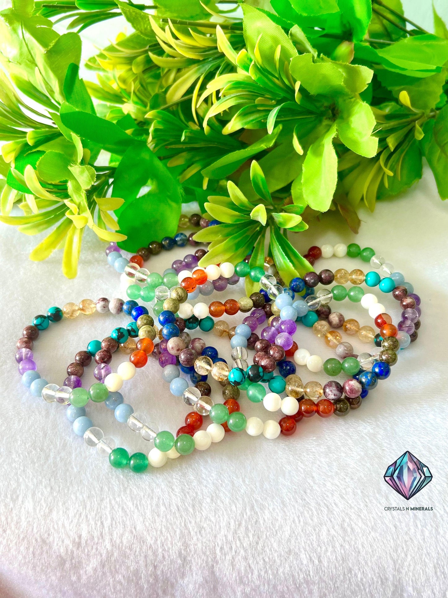 The Oracle Bracelet – 12 Sacred Stones of Insight - Garnet, Amethyst, Lapis, Citrine, Carnelian, Green Aventurine, Pink Tourmaline & More