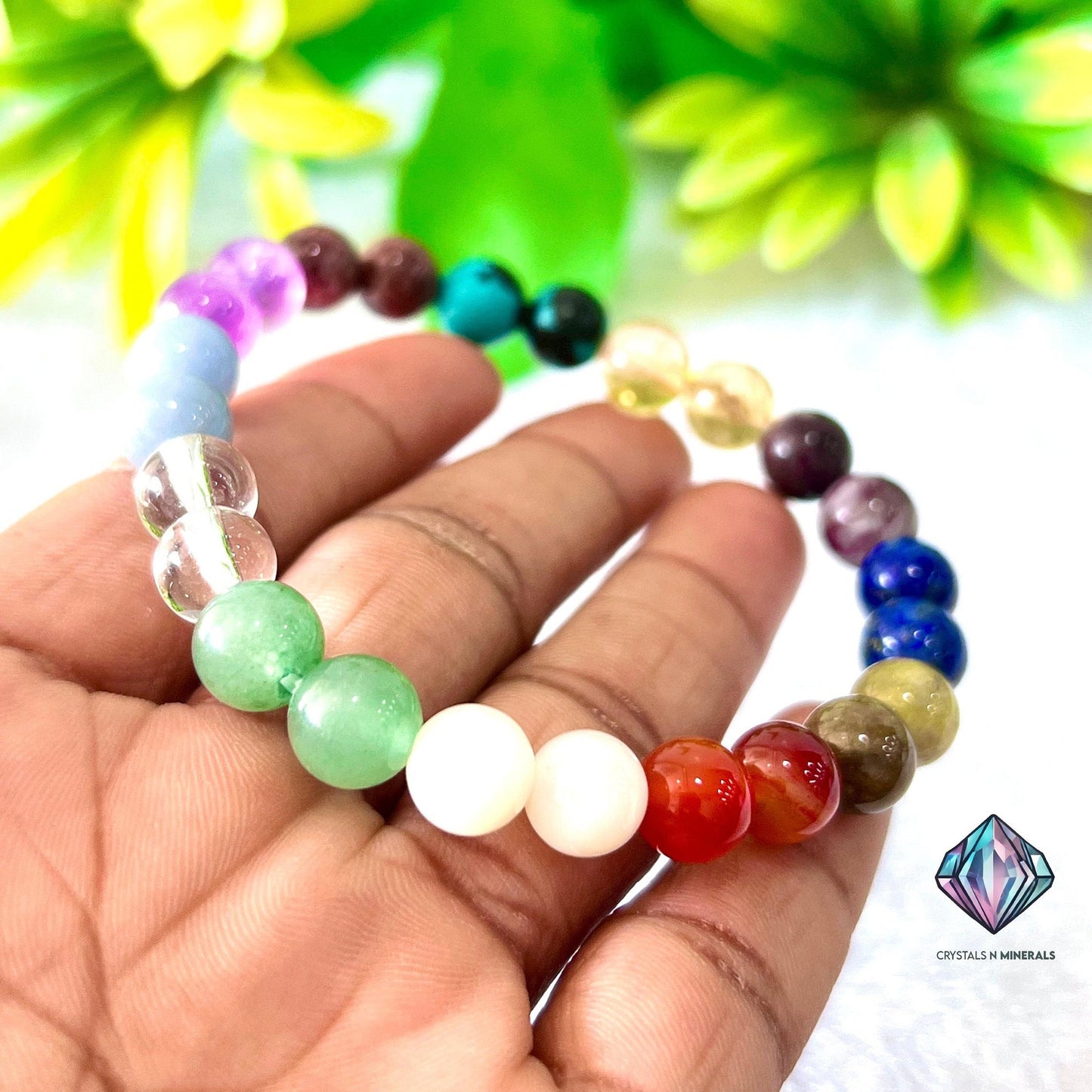 The Oracle Bracelet – 12 Sacred Stones of Insight - Garnet, Amethyst, Lapis, Citrine, Carnelian, Green Aventurine, Pink Tourmaline & More