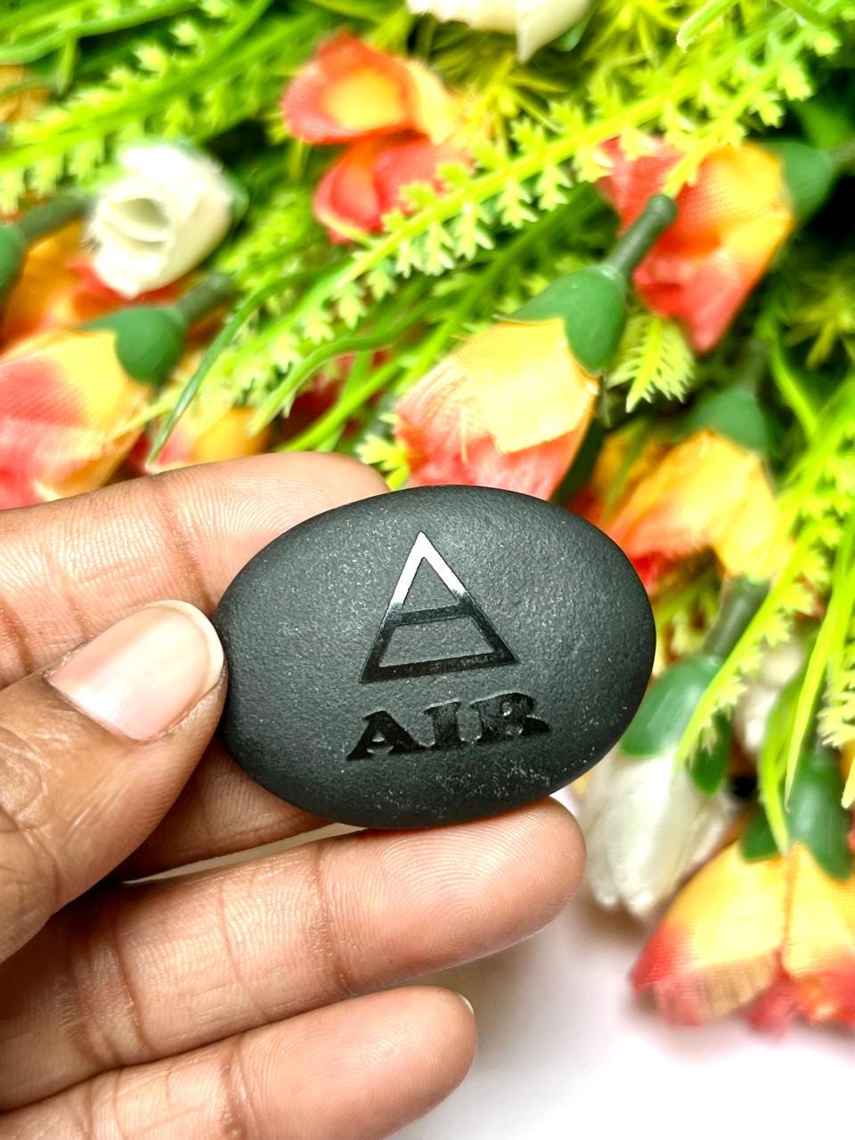 Five Elements Black Tourmaline Stone Set Earth, Air, Fire, Water & Spirit, Spells