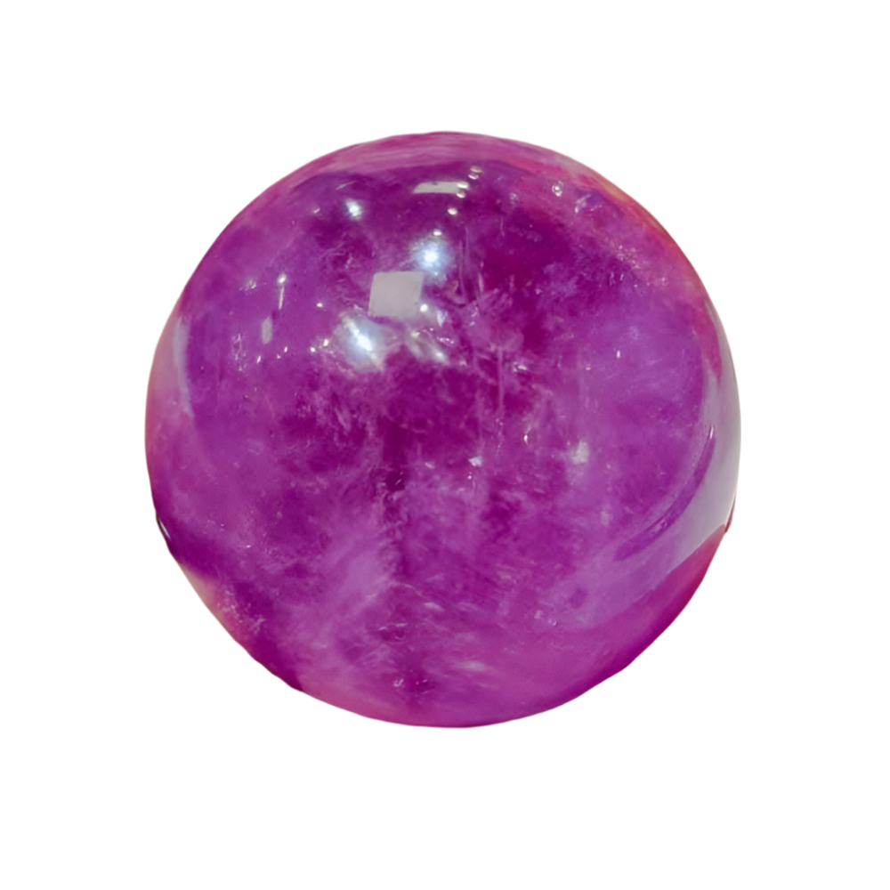 Amethyst Crystal Sphere – 40MM Stone for Calm, Intuition and Spiritual Protection