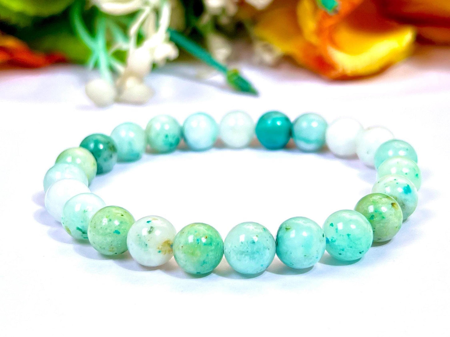 Phoenix Stone Bracelet l Stretchable Bracelet l Unisex Bracelet l 8 MM Bracelet