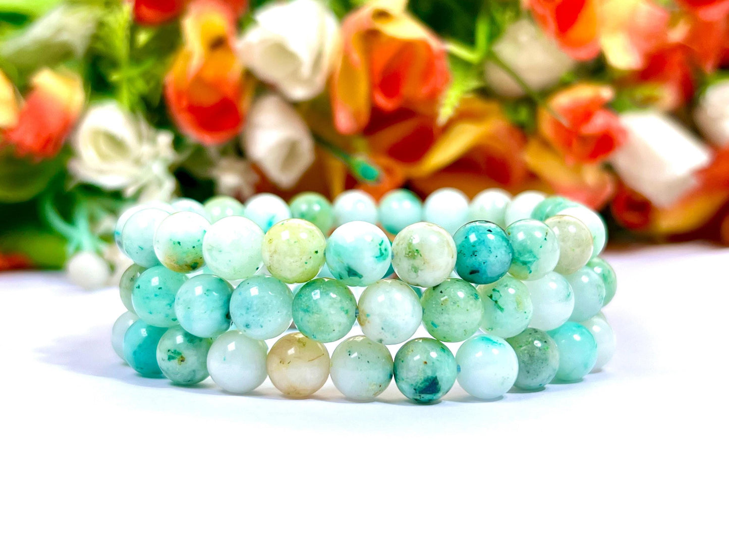 Phoenix Stone Bracelet l Stretchable Bracelet l Unisex Bracelet l 8 MM Bracelet