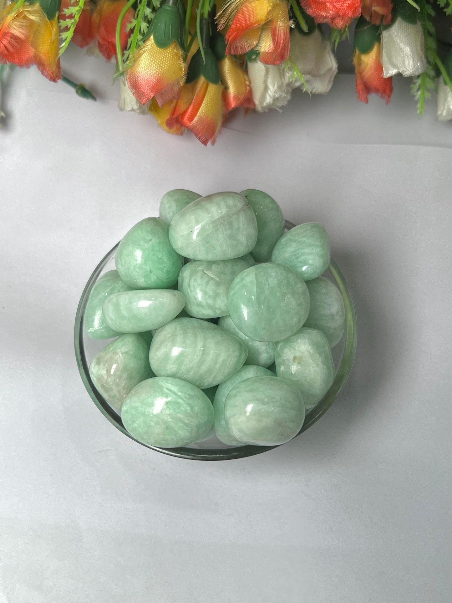 Amazonite Stone Tumbled Stone - Spiritual Stone -Healing Crystals in pack sizes of 1,3,5, and 10 Pieces Quality AAAAA +++++