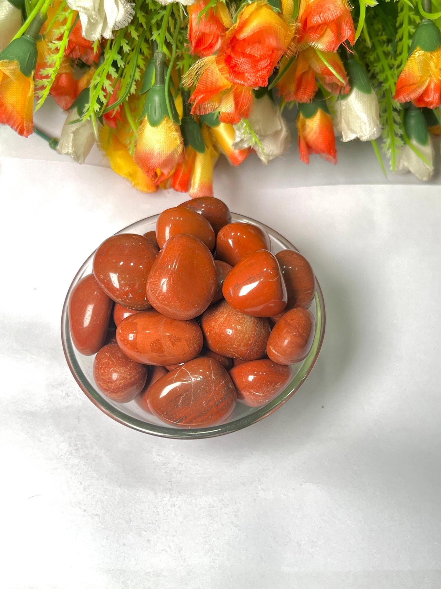 Red Jasper Stone Tumbled Stone - Spiritual Stone -Healing Crystals in pack sizes of 1,3,5, and 10 Pieces Quality AAAAA +++++