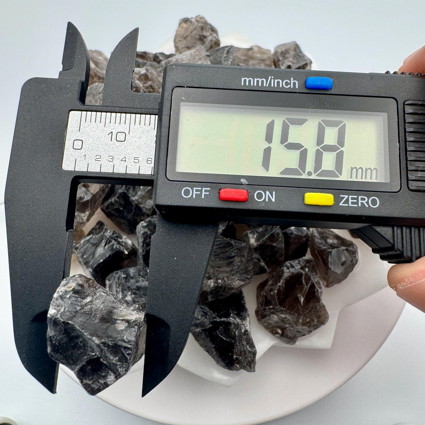 Raw Smoky Quartz Stone Beads: Natural Gemstone Nuggets for Jewelry Making