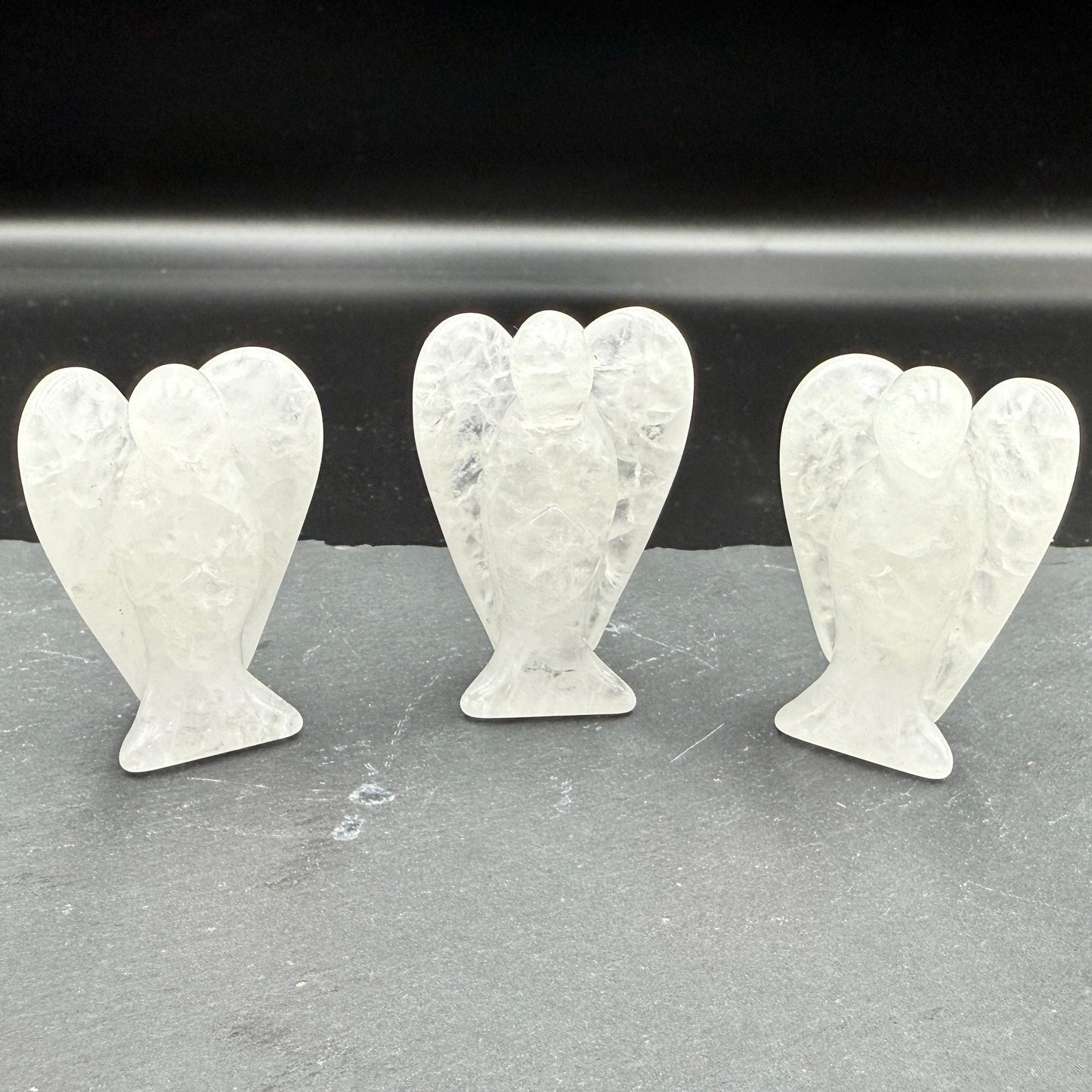 Clear Quartz Angel – Crystal of Clarity, Healing & Divine Energy (2")
