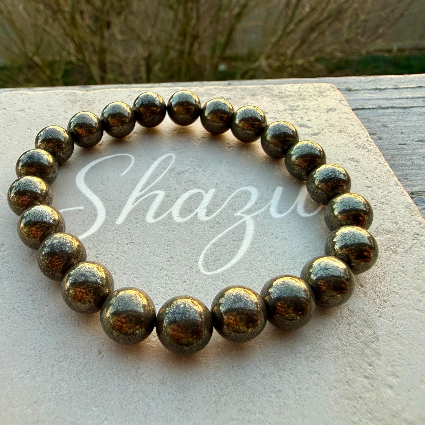 AAA Pyrite Bracelet – Stone of Wealth & Confidence