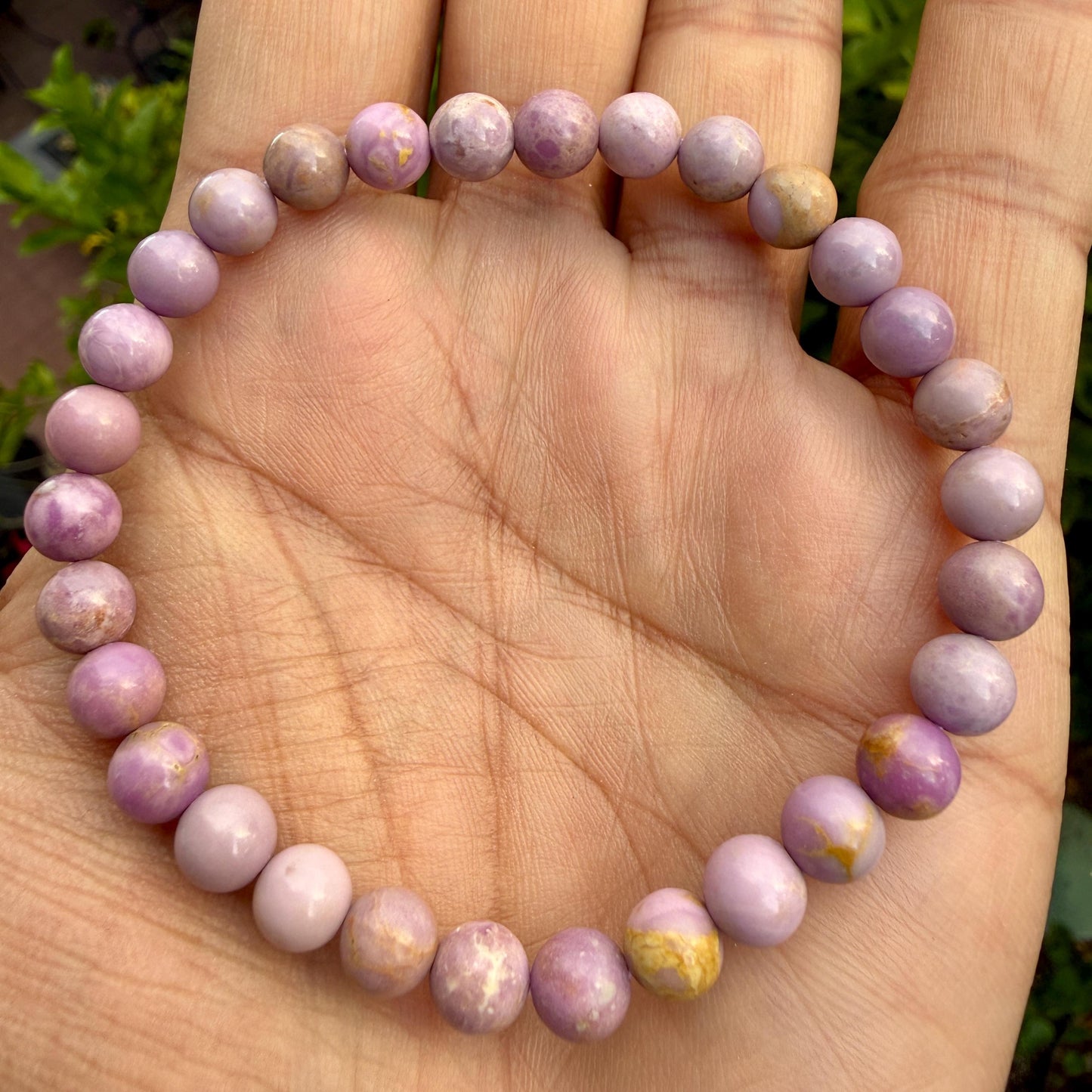 AAA Phosphosiderite Bracelet – Natural Crystal Bracelet for Peace, Intuition & Emotional Balance