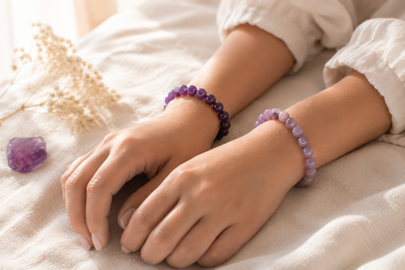 The Best Crystal Bracelets for Anxiety in 2026 — What to Wear, Which Wrist, and How to Make It Work
