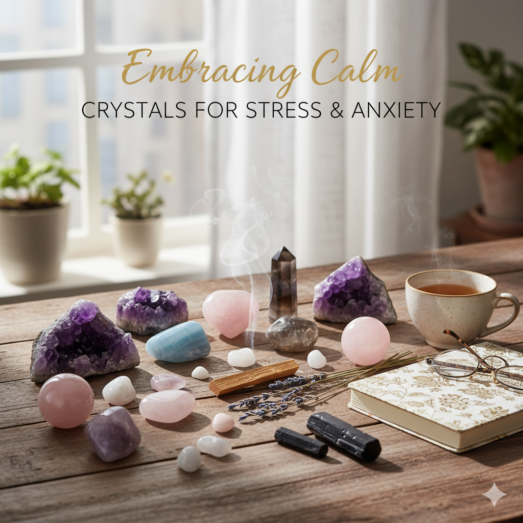 An Energy Healer’s Guide to the Best Crystals for Stress and Anxiety