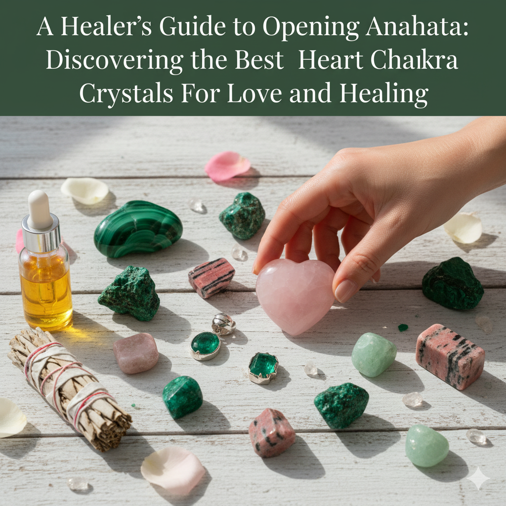 An Energy Healer’s Guide to Discovering the Best Heart Chakra Crystals for Love and Healing
