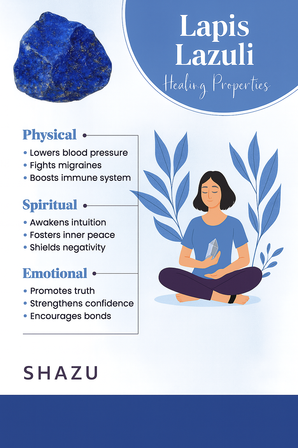 Lapis Lazuli Crystal Guide – Metaphysical Properties & Everyday Healing