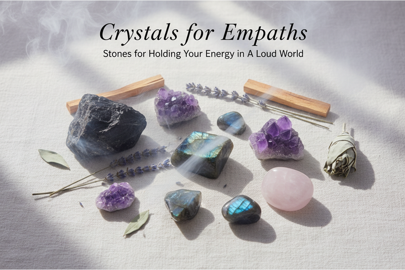 Crystals for Empaths: Stones for Holding Your Energy in a Loud World