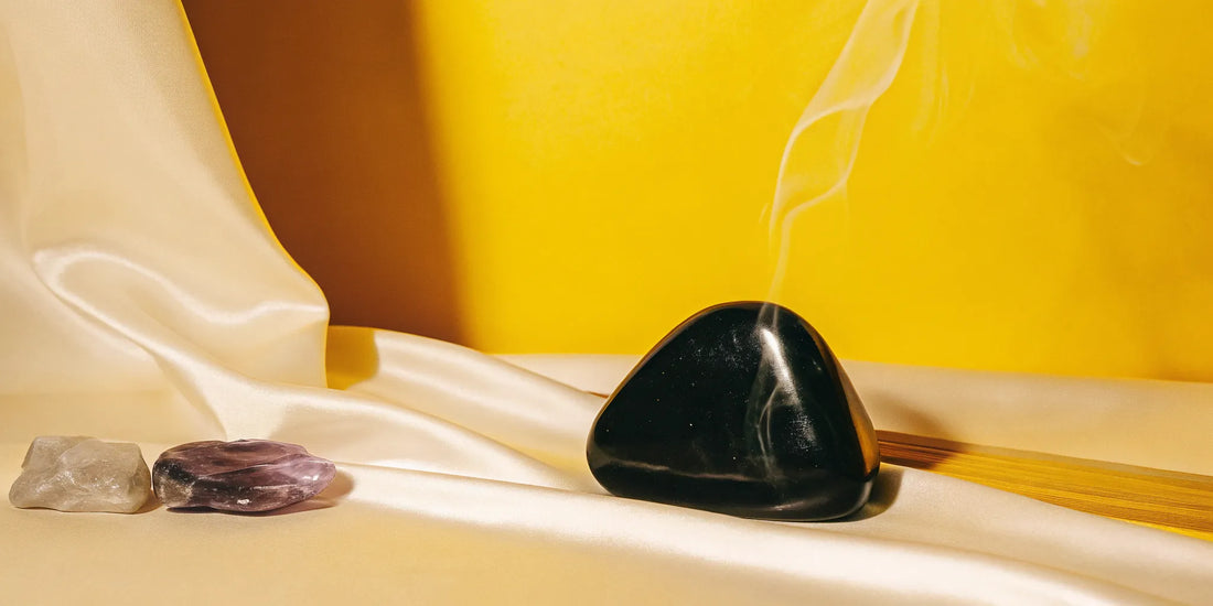 Black tourmaline for protection.