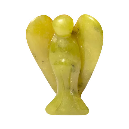 Healerite Stone Angel – 2" Guardian Angel for Healing & Angelic Connection