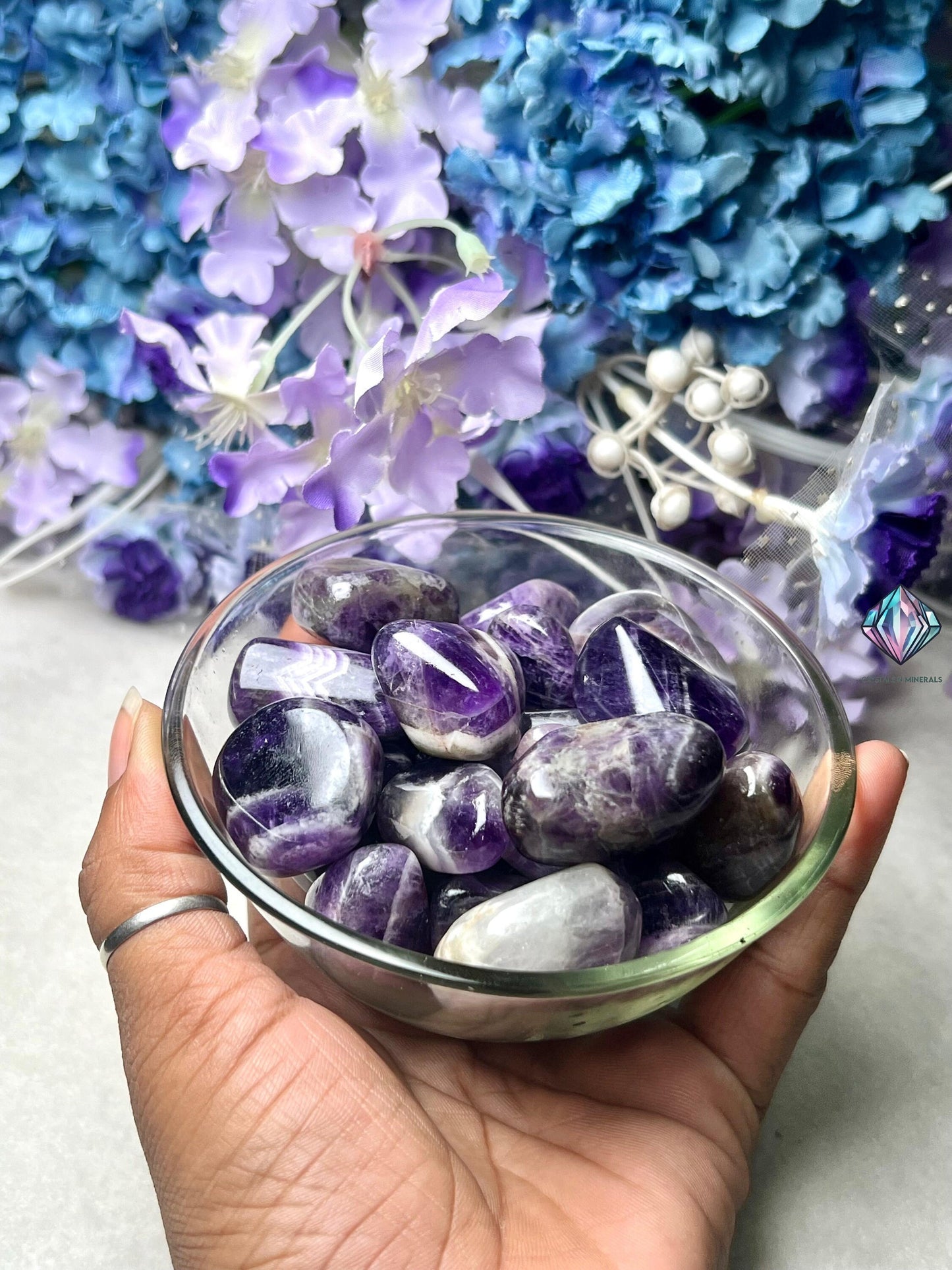 Amazez Synergy Tumbled Stones Healing Crystals in pack sizes of 1,3,5 and 10 Pieces Quality AAAAA +++++