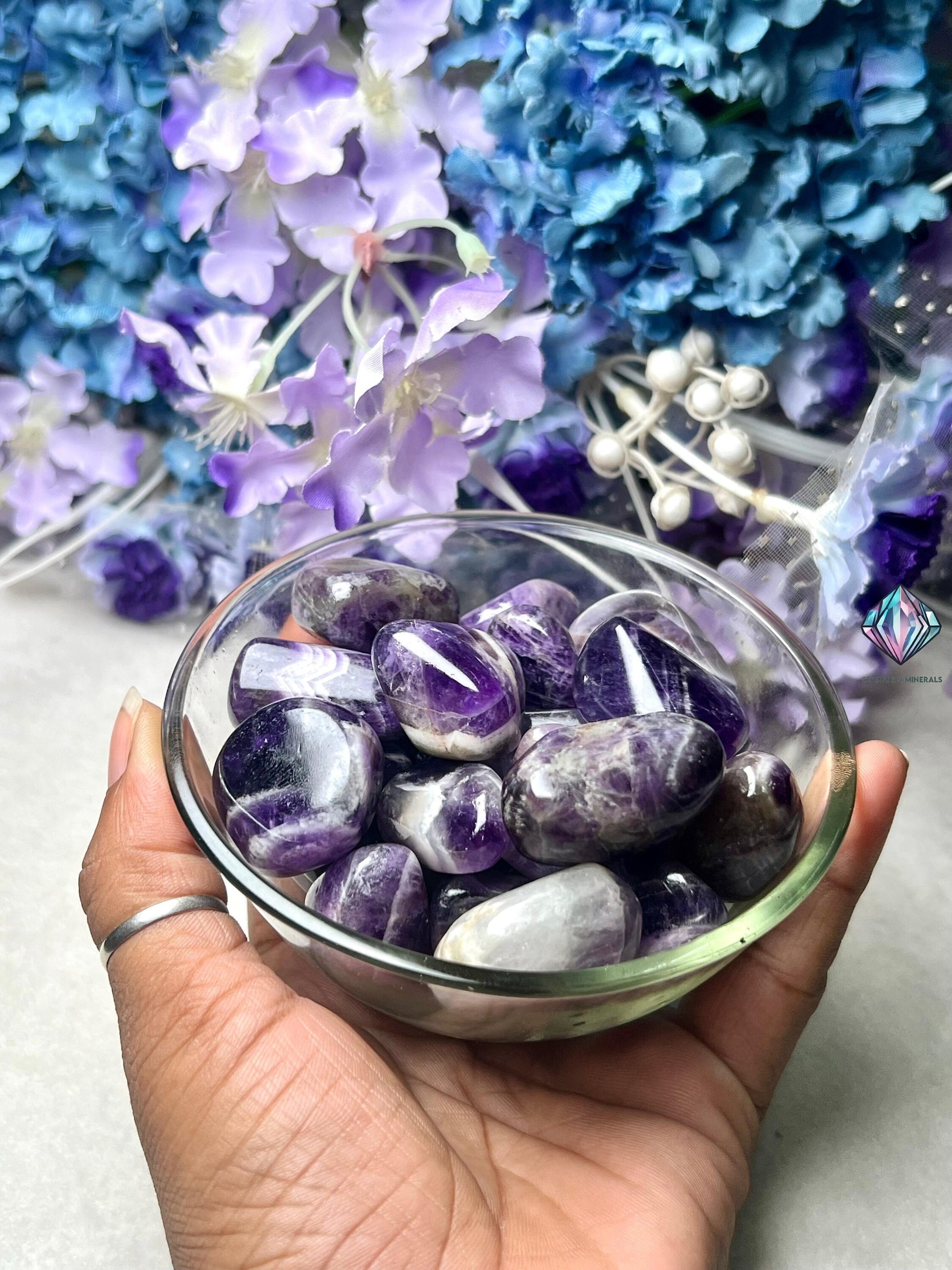 Amazez Synergy Tumbled Stones Healing Crystals in pack sizes of 1,3,5 and 10 Pieces Quality AAAAA +++++