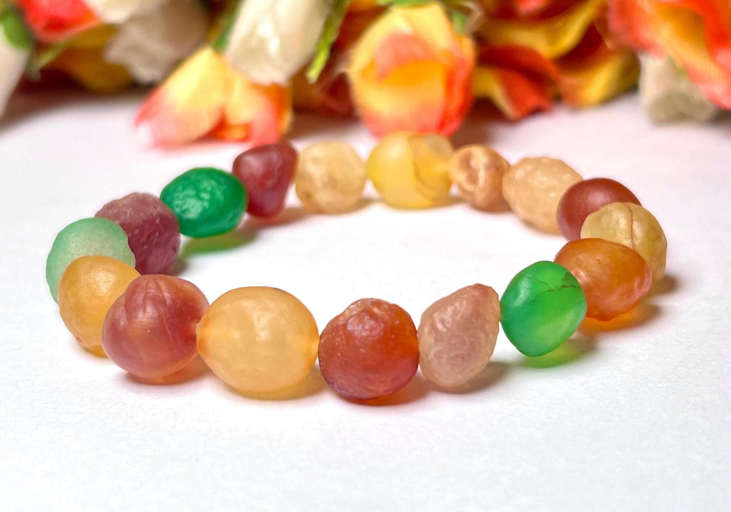 16 MM Gobi Agate Stone Eye Bracelet l Stretchable Bracelet l Unisex Bracelet