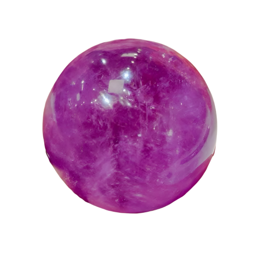 Amethyst Crystal Sphere – 40MM Stone for Calm, Intuition and Spiritual Protection
