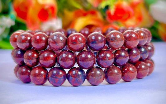 Bustamite Stone Bracelet l Stretchable Bracelet l Unisex Bracelet l 8 MM Bracelet