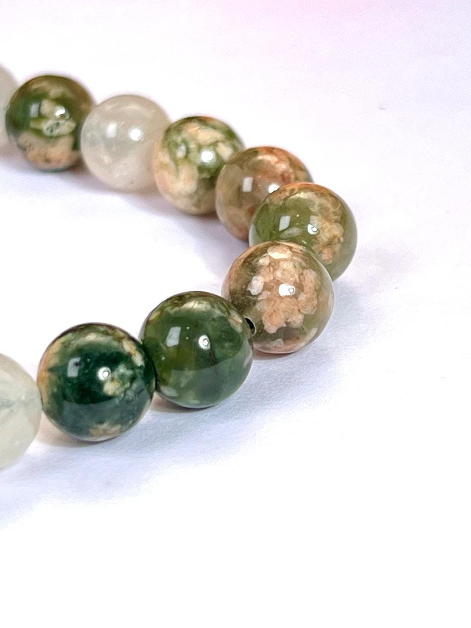 Preseli Stonehenge Bluestone Bracelet l Stretchable Bracelet l Unisex Bracelet l 8 MM Bracelet