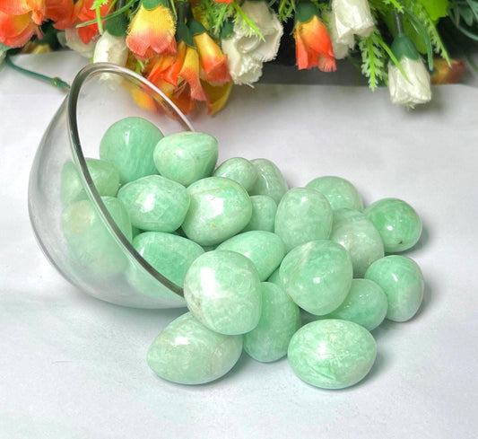 Amazonite Stone Tumbled Stone - Spiritual Stone -Healing Crystals in pack sizes of 1,3,5, and 10 Pieces Quality AAAAA +++++