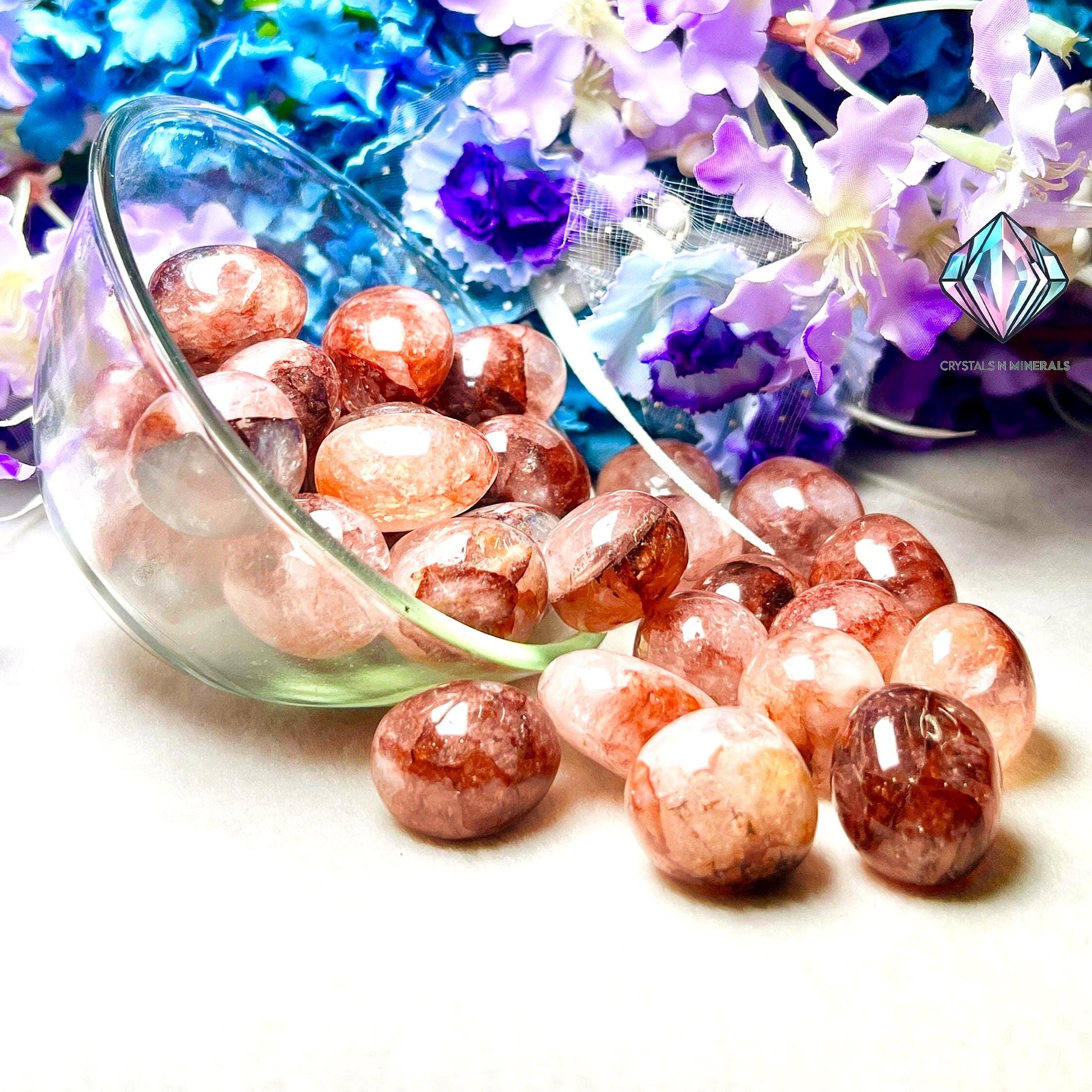Lithium Quartz Stone Tumbled Stone - Spiritual Stone -Healing Crystals in pack sizes of 1,3,5, and 10 Pieces Quality AAAAA +++++