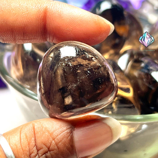 Smoky Quartz Stone Tumbled Stone - Spiritual Stone -Healing Crystals in pack sizes of 1,3,5, and 10 Pieces Quality AAAAA +++++