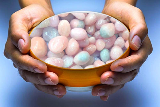 Pink Morganite Stone Tumbled Stone - Spiritual Stone -Healing Crystals in pack sizes of 1,3,5, and 10 Pieces Quality AAAAA +++++