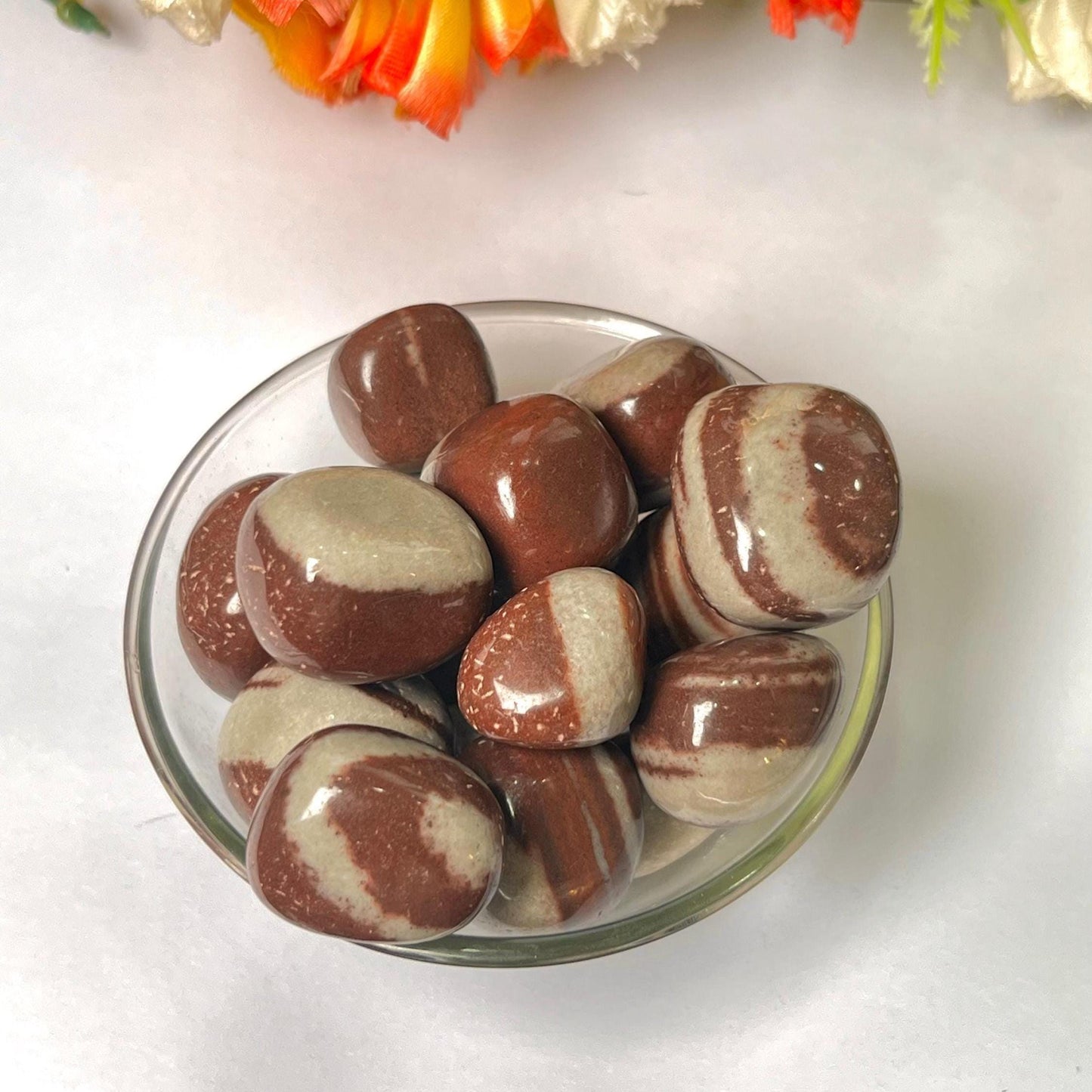 Narmada Agate Stone Tumbled Stone - Spiritual Stone -Healing Crystals in pack sizes of 1,3,5, and 10 Pieces Quality AAAAA +++++