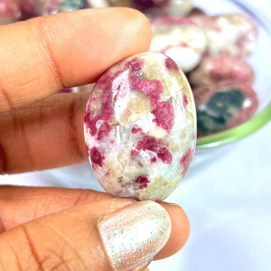 Kakortokite Tumbled Stone - Spiritual Stone -Healing Crystals in pack sizes of 1,3,5, and 10 Pieces Quality AAAAA +++++