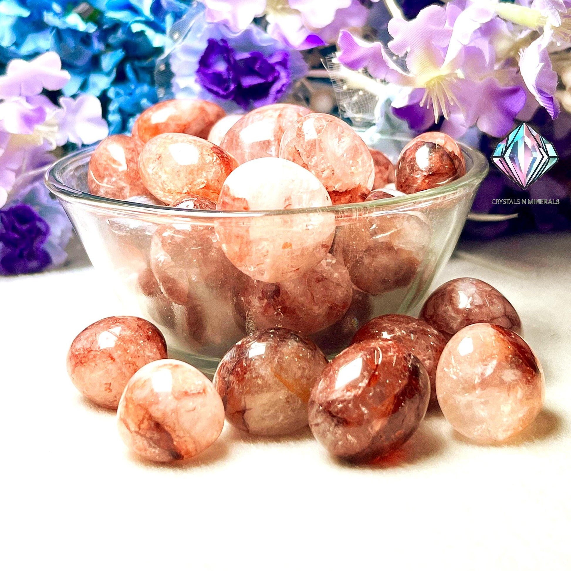 Lithium Quartz Stone Tumbled Stone - Spiritual Stone -Healing Crystals in pack sizes of 1,3,5, and 10 Pieces Quality AAAAA +++++