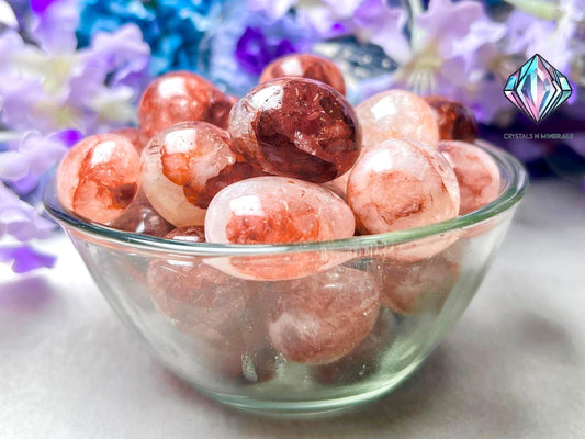 Lithium Quartz Stone Tumbled Stone - Spiritual Stone -Healing Crystals in pack sizes of 1,3,5, and 10 Pieces Quality AAAAA +++++