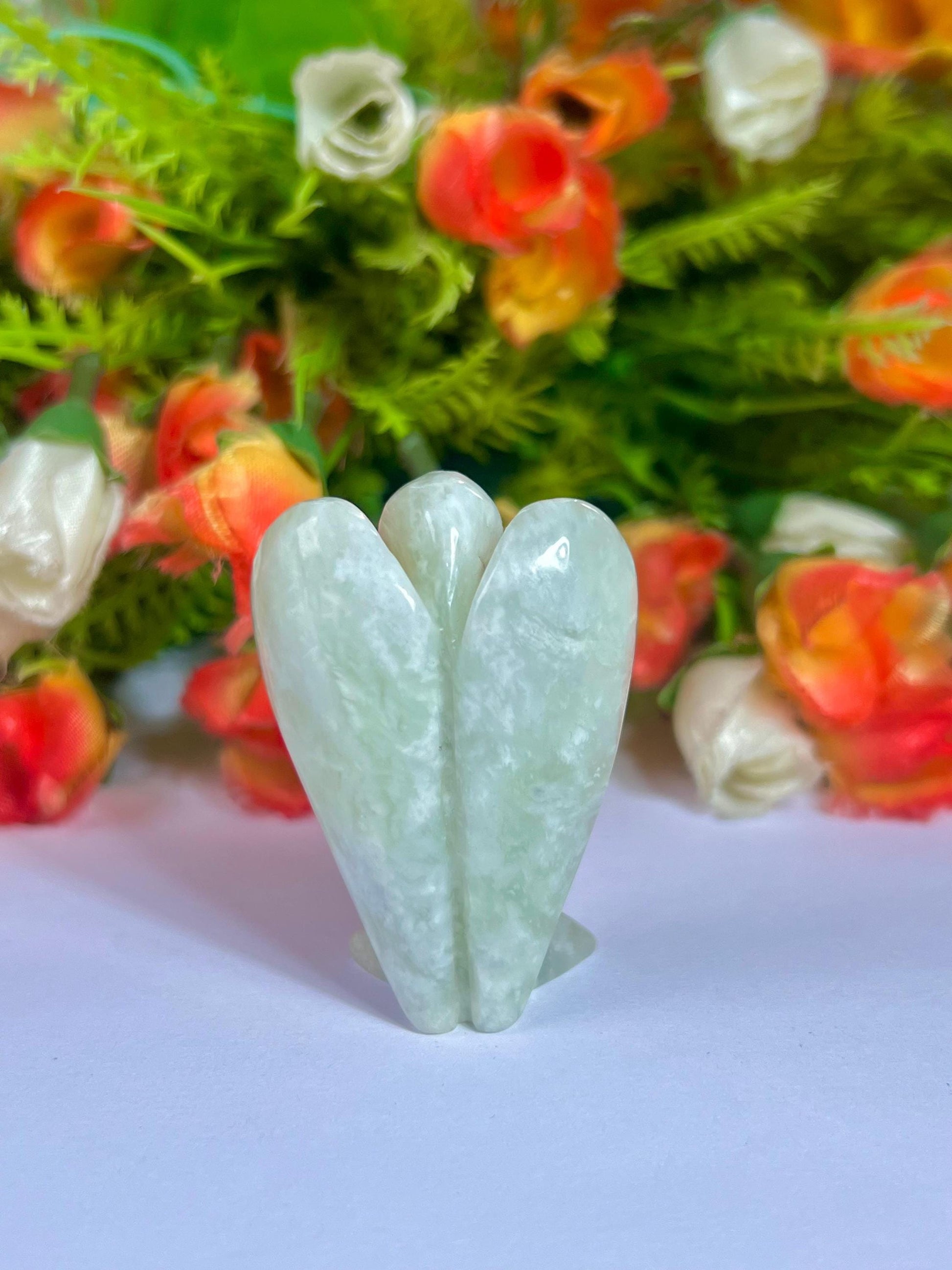 2" Angel Tremolite Guardian Angel blessed Angelic connection