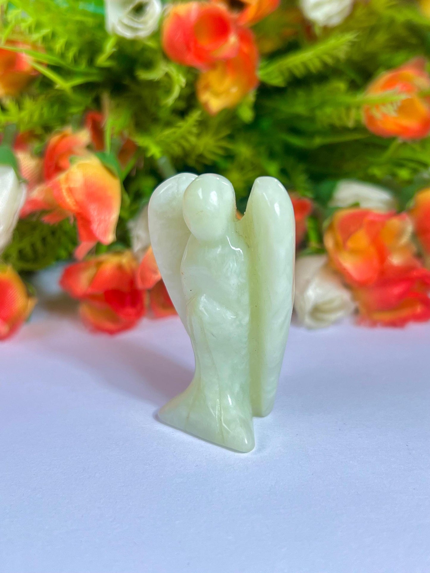 2" Angel Tremolite Guardian Angel blessed Angelic connection