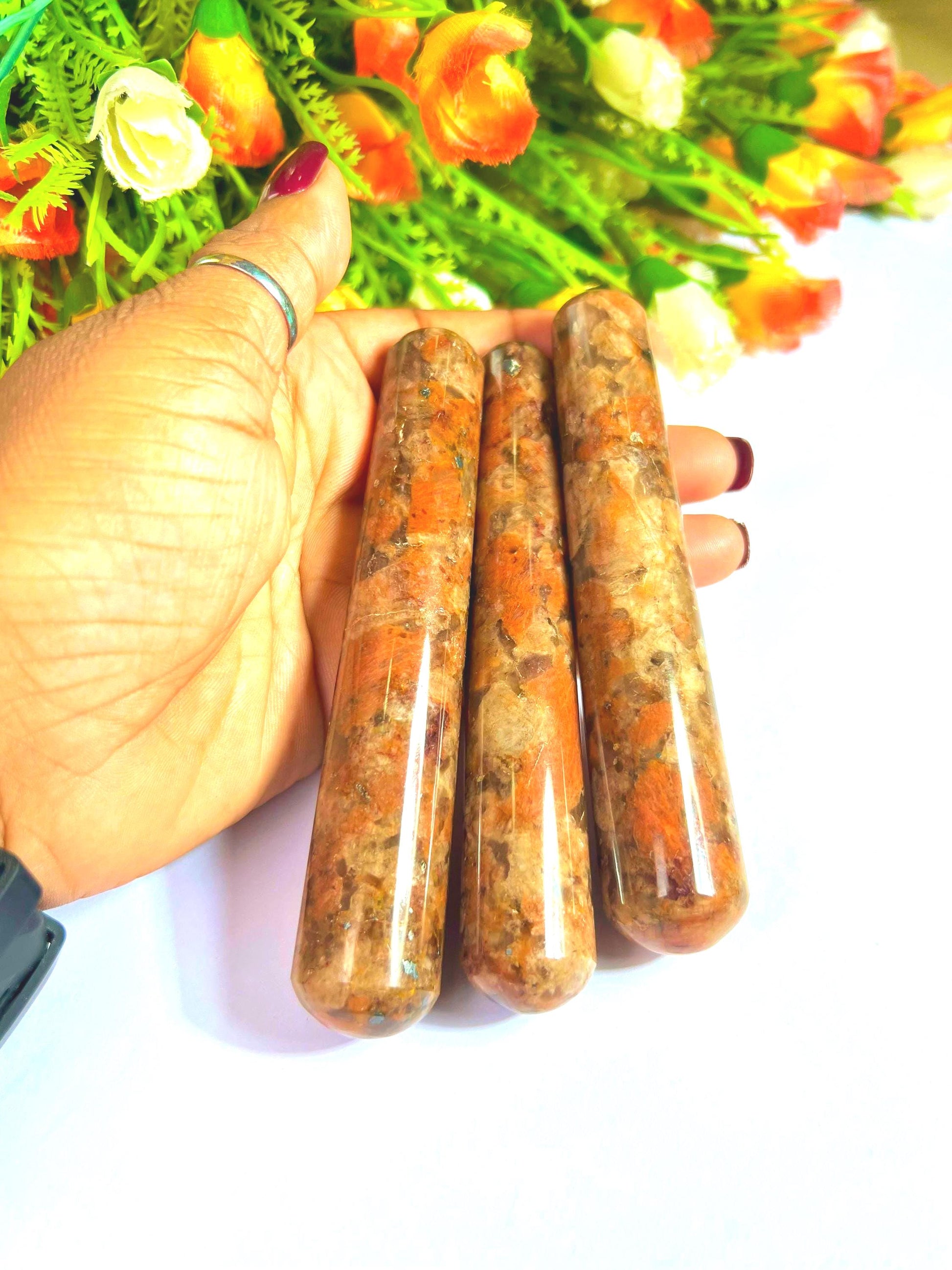 Rosophia Crystal Stone Massager Wand AAAA ++++