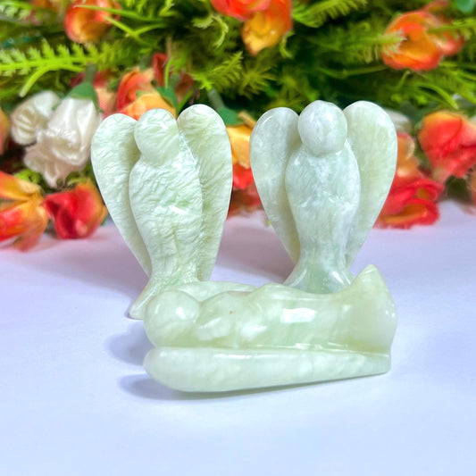 2" Angel Tremolite Guardian Angel blessed Angelic connection