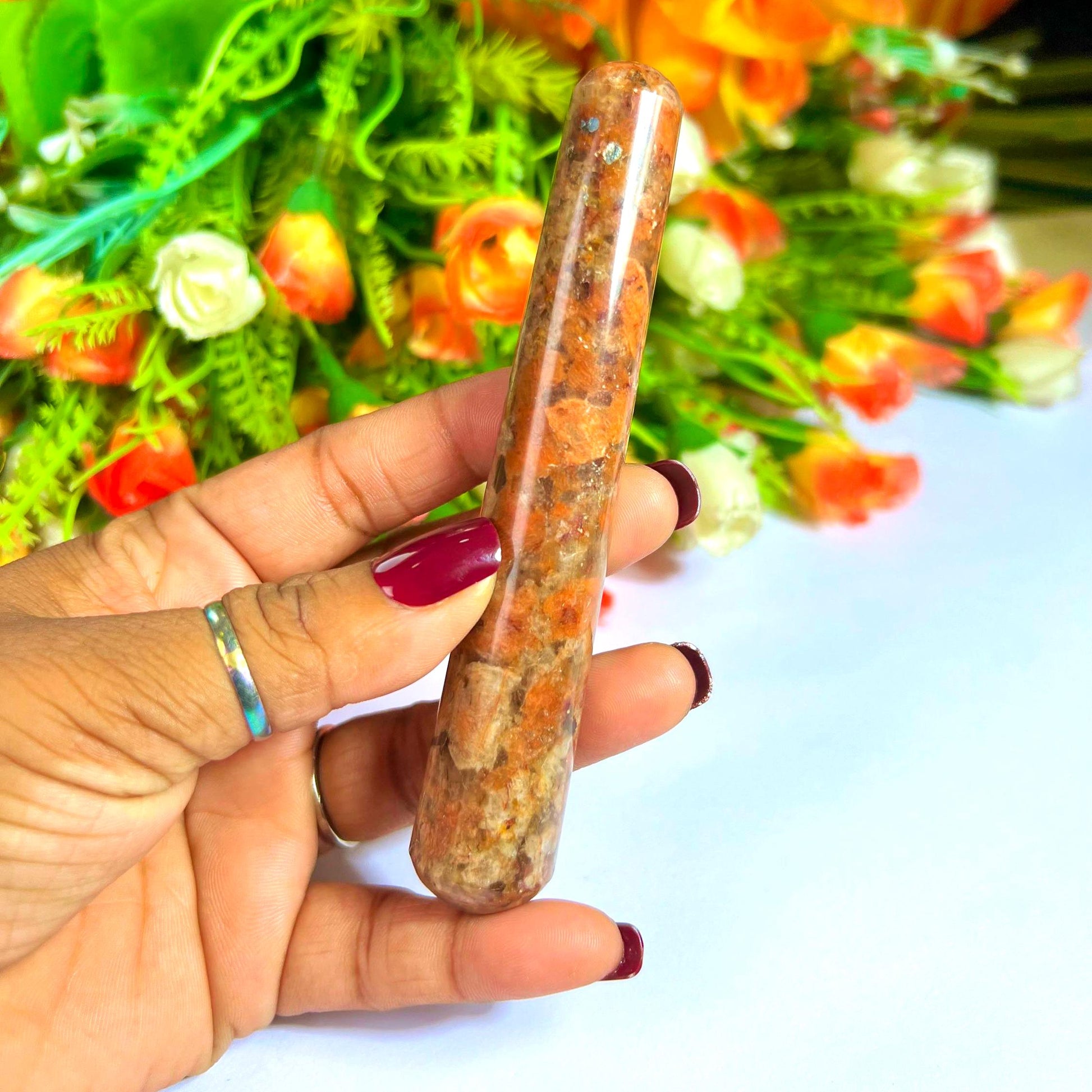 Rosophia Crystal Stone Massager Wand AAAA ++++