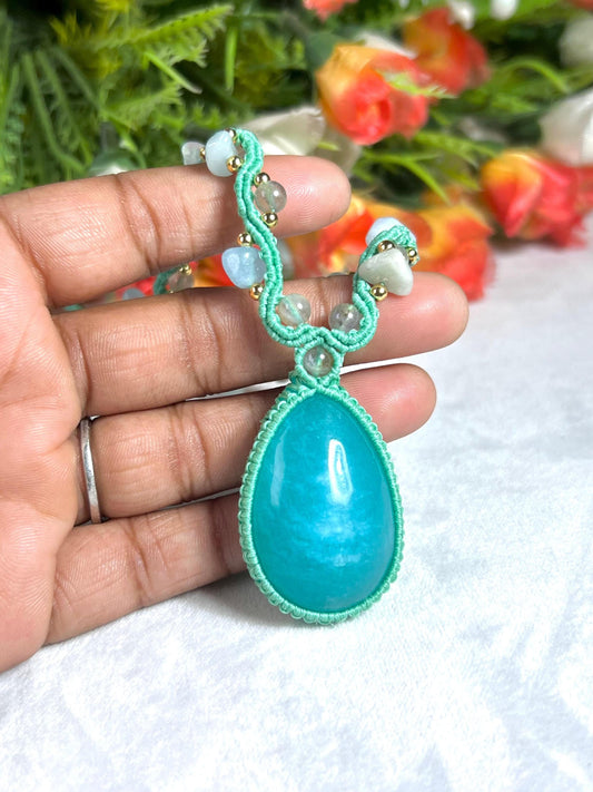 Beautiful Amazonite Stone Necklace
