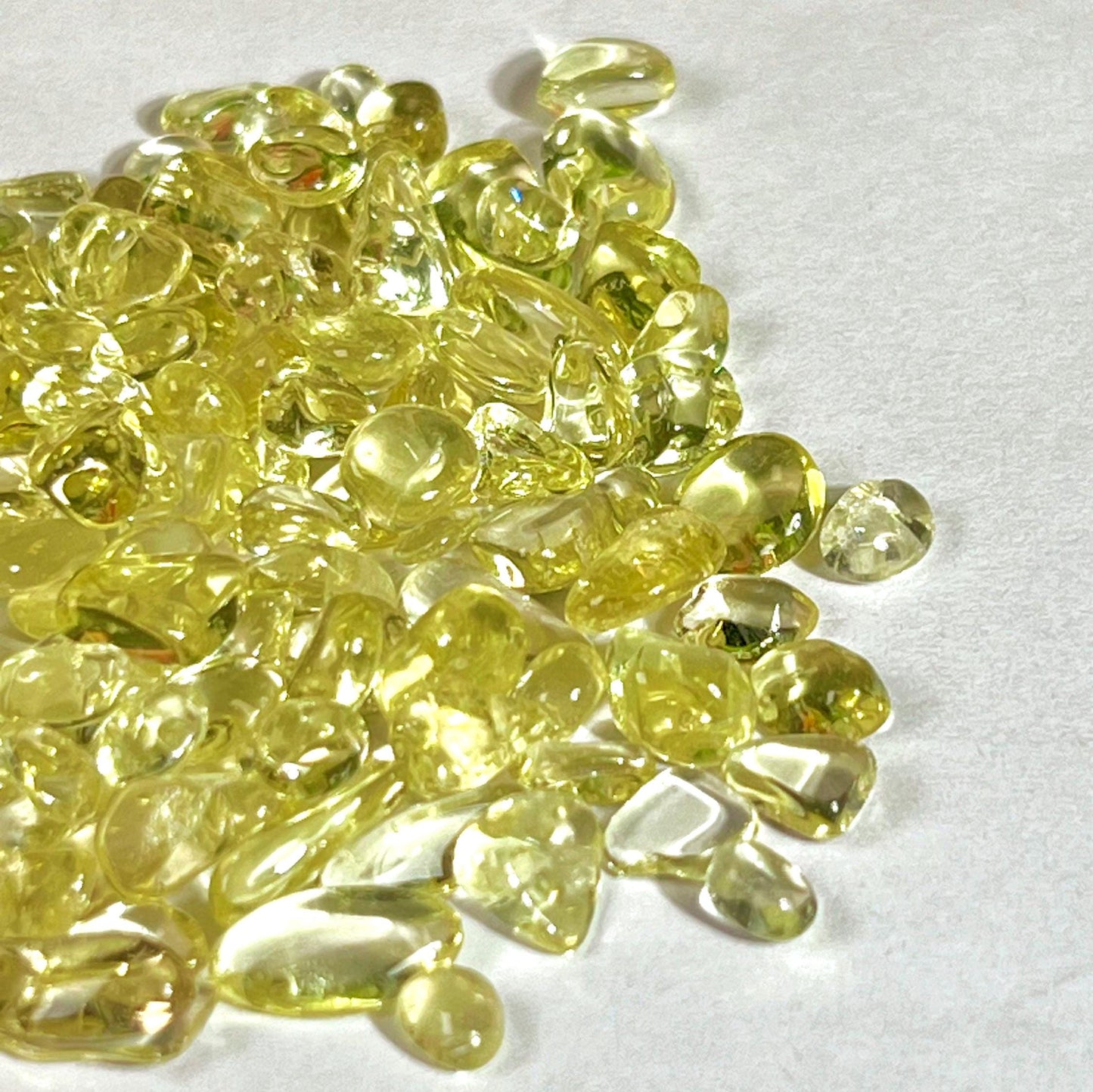 Lemon Quartz Stone Chips Stone - Spiritual Stone -Healing Crystals in pack Quality AAAAA +++++