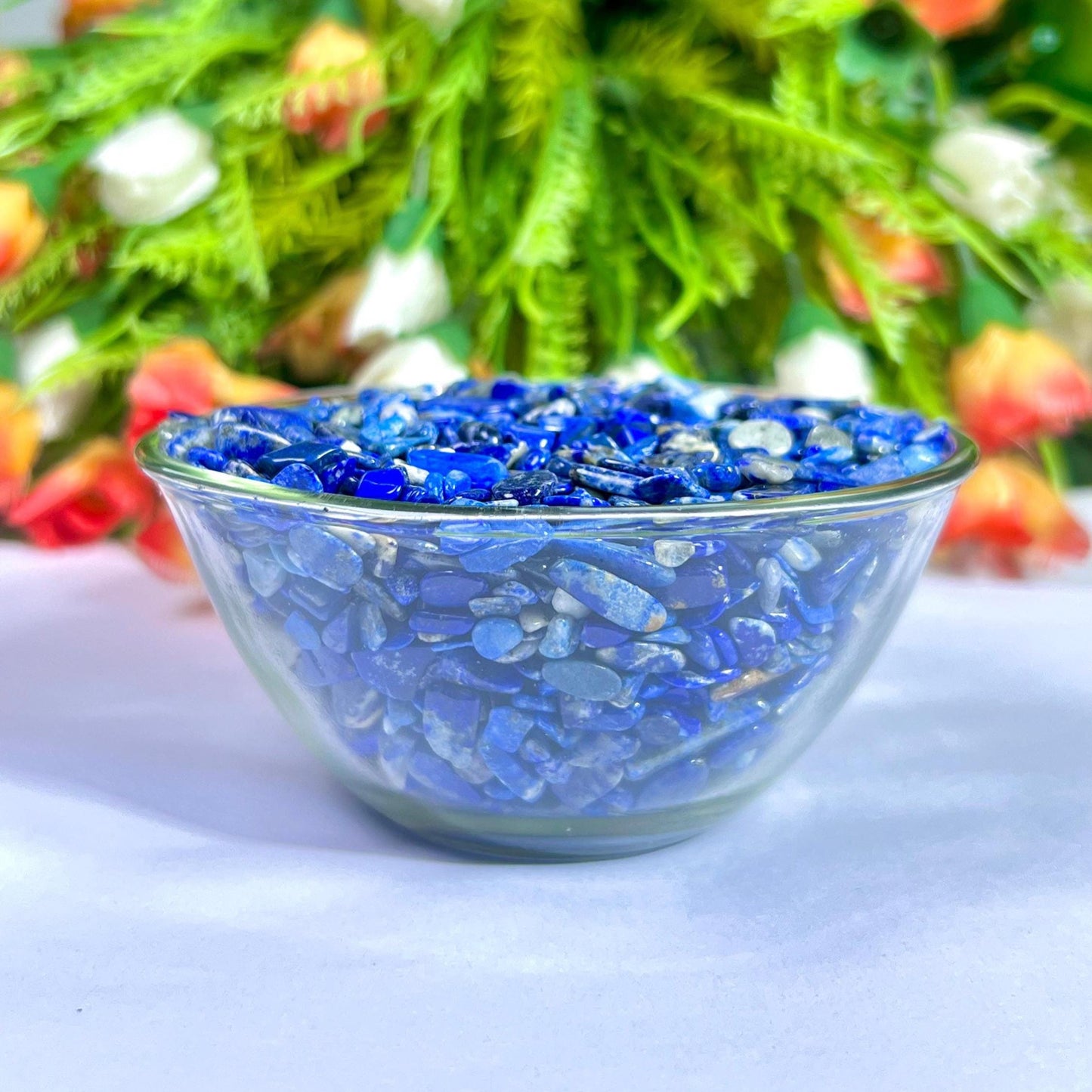 Lapis Lazuli Stone Chips Stone - Spiritual Stone -Healing Crystals in pack Quality AAAAA +++++