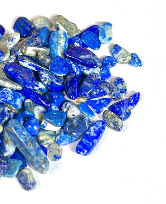 Lapis Lazuli Stone Chips Stone - Spiritual Stone -Healing Crystals in pack Quality AAAAA +++++