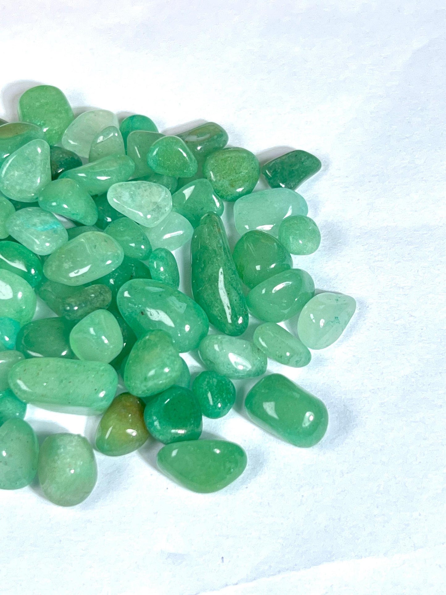 Green Aventurine Stone Chips Stone - Spiritual Stone -Healing Crystals in pack Quality AAAAA +++++