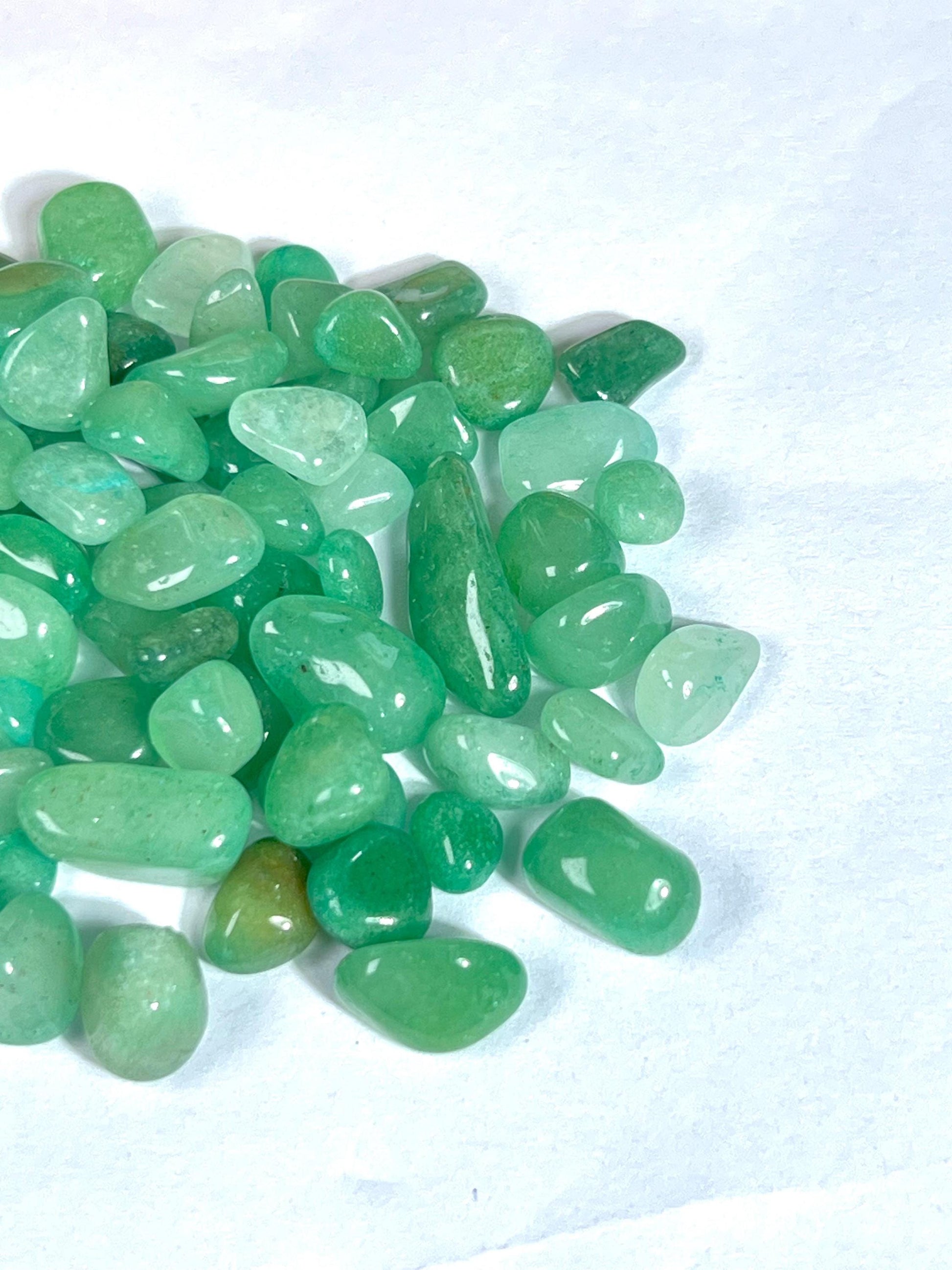 Green Aventurine Stone Chips Stone - Spiritual Stone -Healing Crystals in pack Quality AAAAA +++++