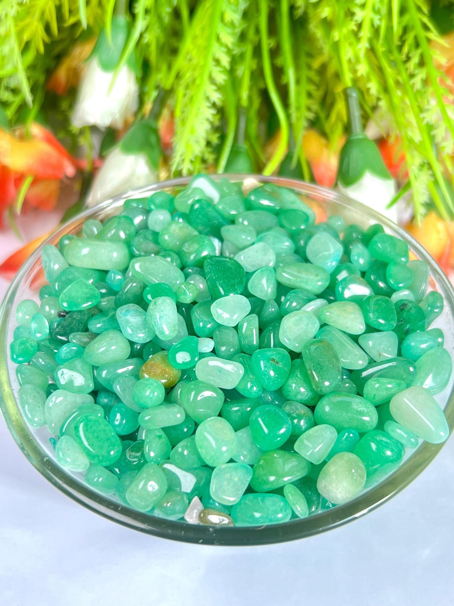 Green Aventurine Stone Chips Stone - Spiritual Stone -Healing Crystals in pack Quality AAAAA +++++