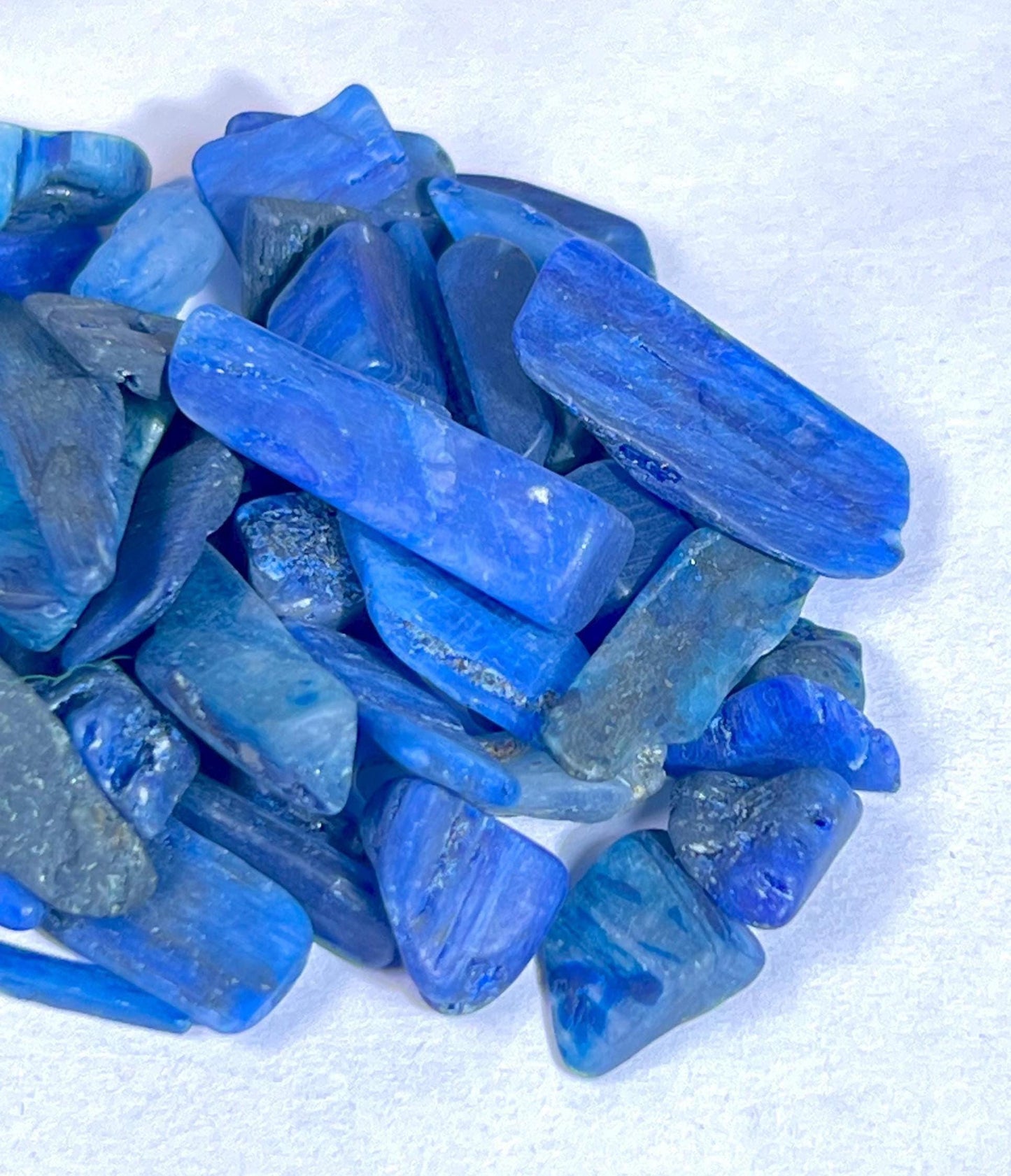 Blue Kyanite Stone Chips Stone - Spiritual Stone -Healing Crystals in pack Quality AAAAA +++++