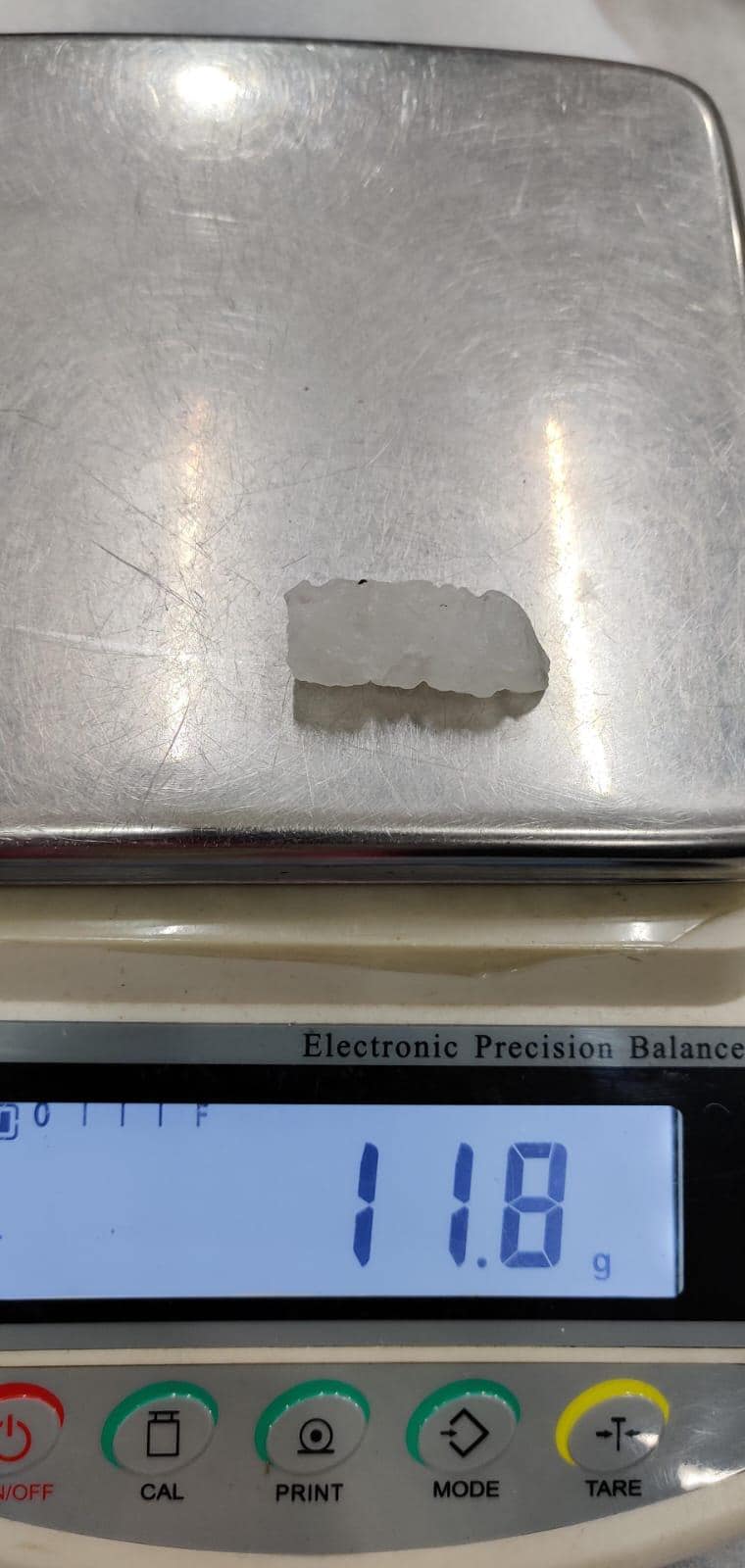 Premium Nirvana Quartz Crystal -Trigonic Quartz - Ice Quartz - Himalayan Quartz-Natural Rough Stone 11 Gram