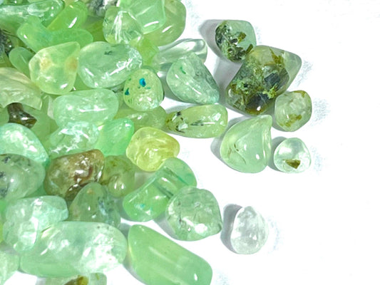 Prehnite Stone Chips Stone - Spiritual Stone -Healing Crystals in pack Quality AAAAA +++++