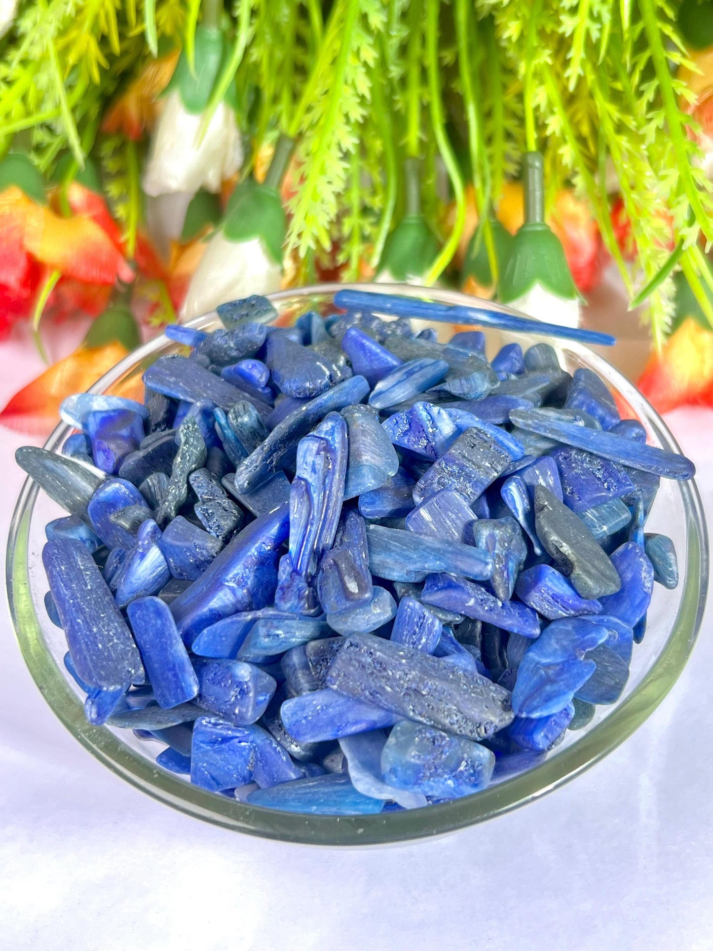 Blue Kyanite Stone Chips Stone - Spiritual Stone -Healing Crystals in pack Quality AAAAA +++++